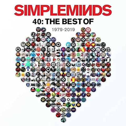 SIMPLE MINDS - FORTY: THE BEST OF -DOS VINILOS-IMPORTADO