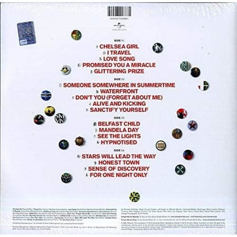 SIMPLE MINDS - FORTY: THE BEST OF -DOS VINILOS-IMPORTADO