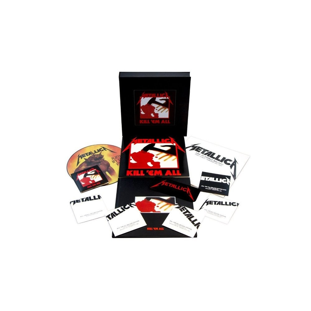 METALLICA-KILL 'EM ALL-BOX SET-IMPORTADO